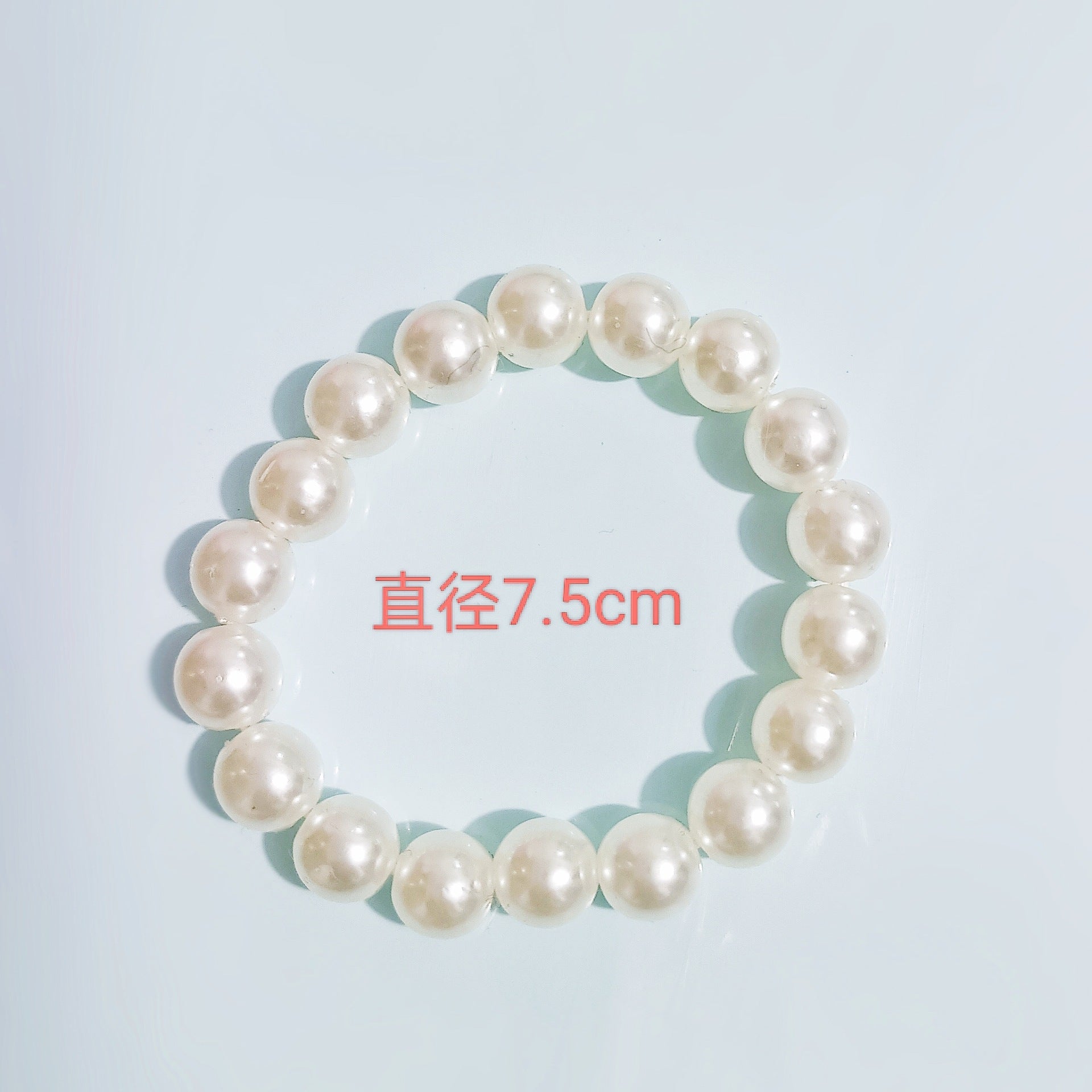 Wholesale Women's Romantic Pearl Hair Rope Hair Ring Sweet All-match Rubber Tendon